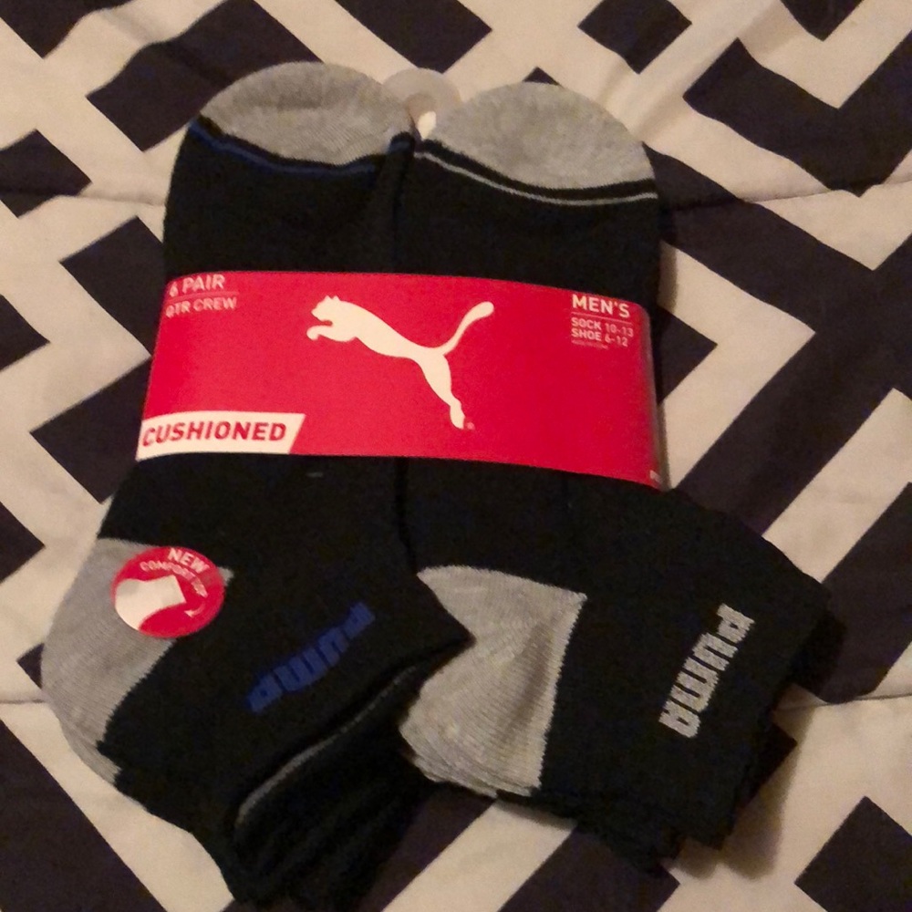 Brand new men’s puma socks